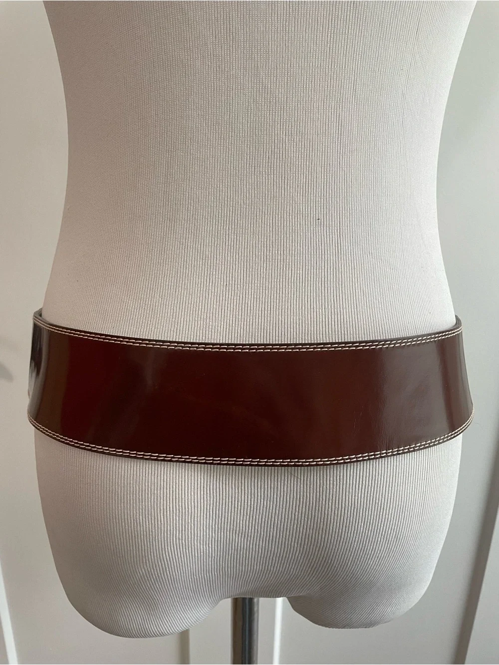 Kathi Kilburn Accessories Wide Leather Belt